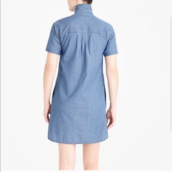 J crew chambray shirt dress - Picture 2 of 6